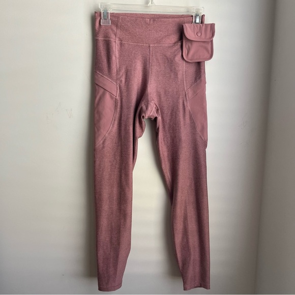 Old Navy Women’s Go Dry Leggings in Heathered Old Rose - Small - Picture 2 of 8